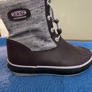 Youth Keen Fleece-lined Elsa Boots